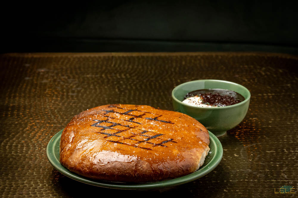 GRILLED COCO & CASSAVA BREAD 